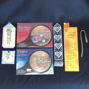Christian Bookmarkers, Magnets & Pendant = 7 items